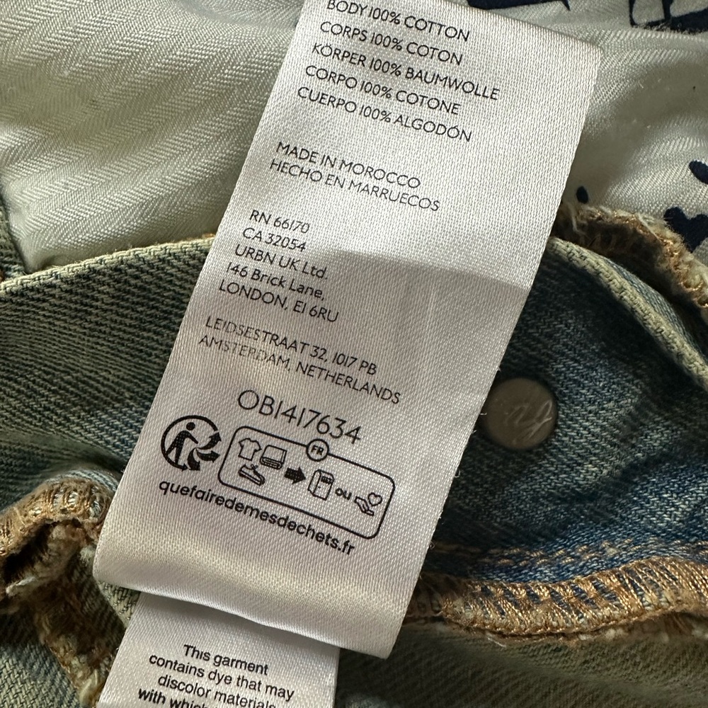 We The Free Ziggy Shortalls Size XS - Picture 7 of 11